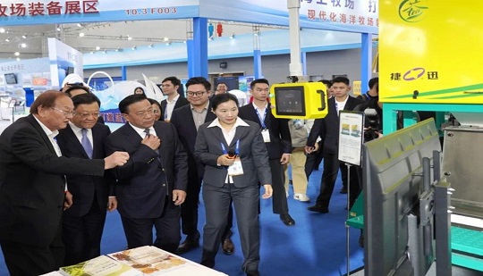 Bộ trưởng Han Jun và Viện sĩ Luo Xiwen đã đến thăm Gian hàng Jiexun tại Hội chợ Thương mại Nông nghiệp Quốc tế Trung Quốc!